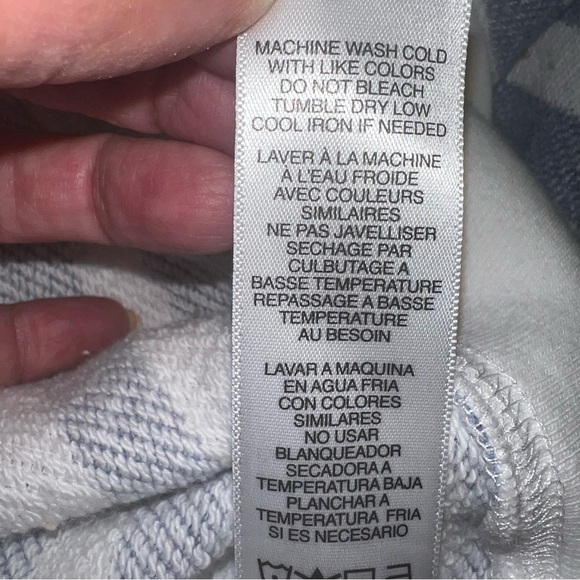 Frame Women’s Drop-Shoulder Striped Crew Neck Sweater Sz XS - Picture 8 of 14